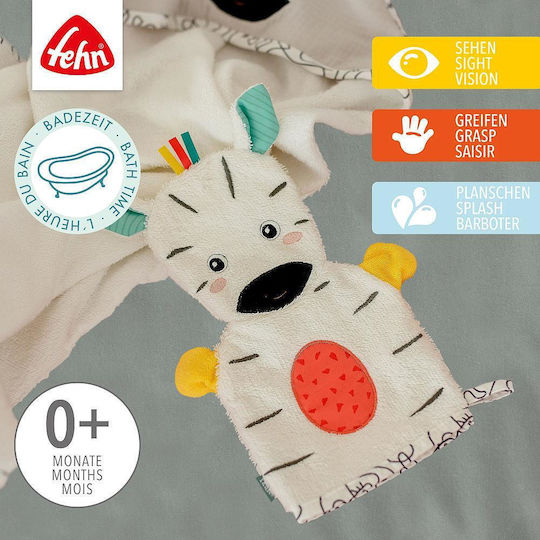 Fehn Baby-Badehandschuh Weiß 1Stück