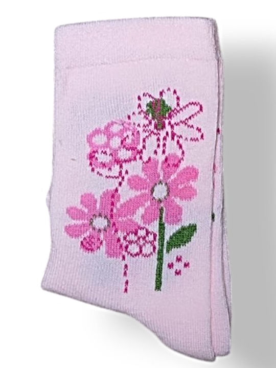 Babydom Șosete pentru Copii Pink, Grey, Ecru 3 Perechi