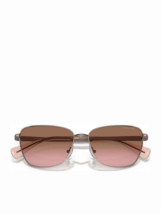 Ralph Lauren Damen Sonnenbrille mit Rose Gold Metall Gestell und Braun Verlaufsfarbe Linse RA4143 942714