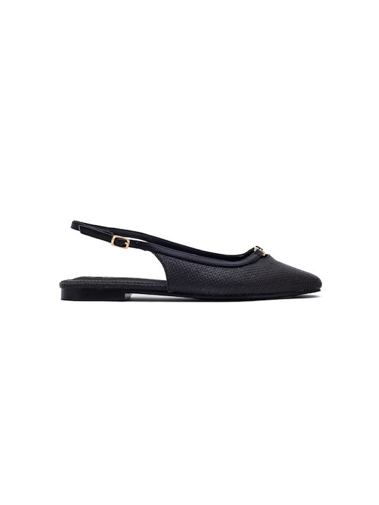 Pumps mit Riemchen Schwarz