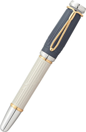 MontBlanc Πένα Γραφής Μπεζ με Μπλε Μελάνι