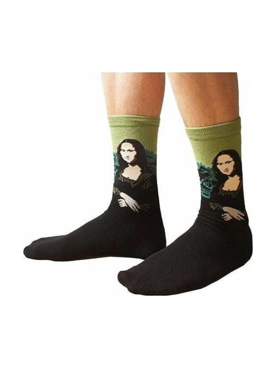 Roza Socks Unisex Κάλτσα ” Mona Lisa ” Roza Socks Unisex Κάλτσα ” Mona Lisa ”