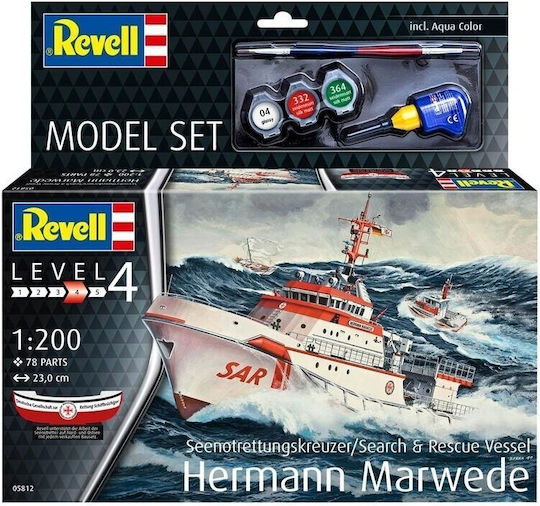 Rescue Vessel Hermann Marwede 1/200 Gift Set Revell 65812