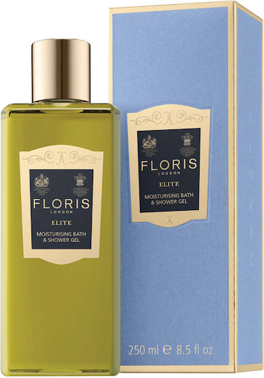 Floris London Elite Moisturising Bath & Shower Gel Moisturising Shower Gel with Woody Scent for Men 250ml