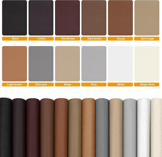 Stickers Faux Leather Patch Sewing Supply 28x20cm 2pcs
