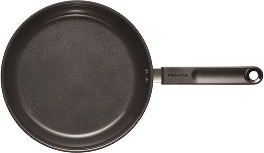 Fiskars Τηγάνι από Ατσάλι Με Καπάκι με Κεραμική Επίστρωση 26cm