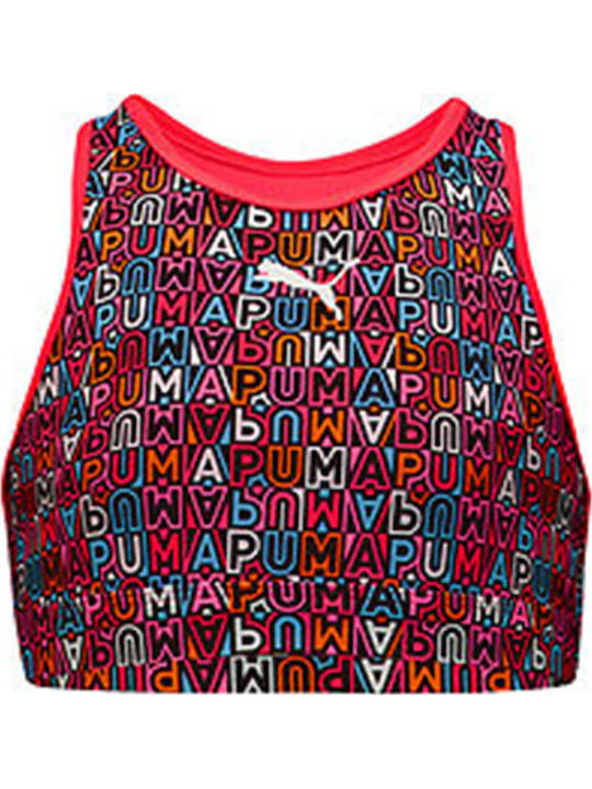 PUMA Costum de baie pentru copii Bikini Roșu