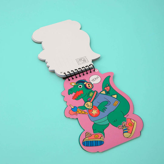 Omy Painting - Activity Book with Stickers Dino for Children 4+ years old Years