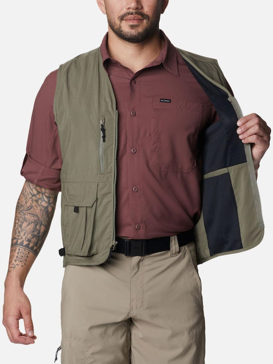 Silver Ridge Utility Sleeveless Jacket Green