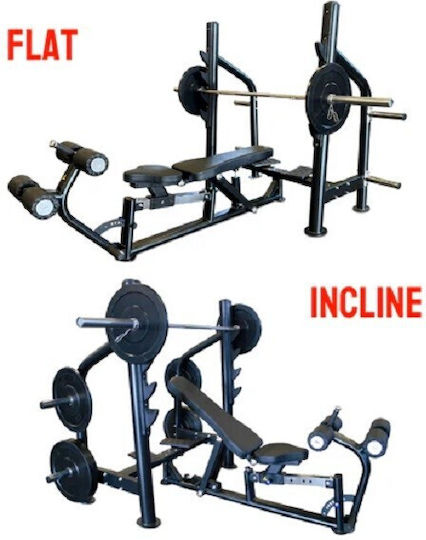 Luxury Fitness Înclinate, Declinate, Orizontală Presă pentru piept/umeri cu greutăți 300kg