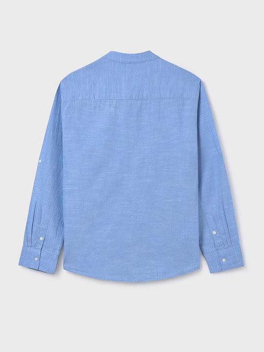 Kids Shirt Long Sleeve Light Blue