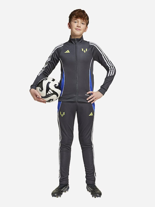 Athletic Kids Cardigan Gray Messi