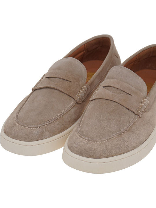Ανδρικά Loafers σε Μπεζ Χρώμα