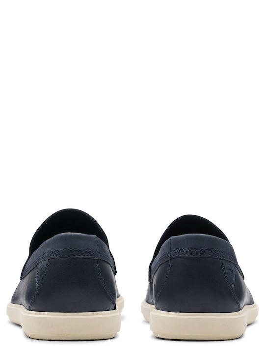 BRATTON LOAFER Δερμάτινα Ανδρικά Loafers σε Μπλε Χρώμα