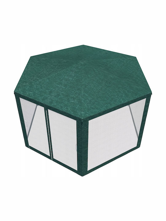 Gazebo Pliabil De Grădină Verde 1.95x2.5m