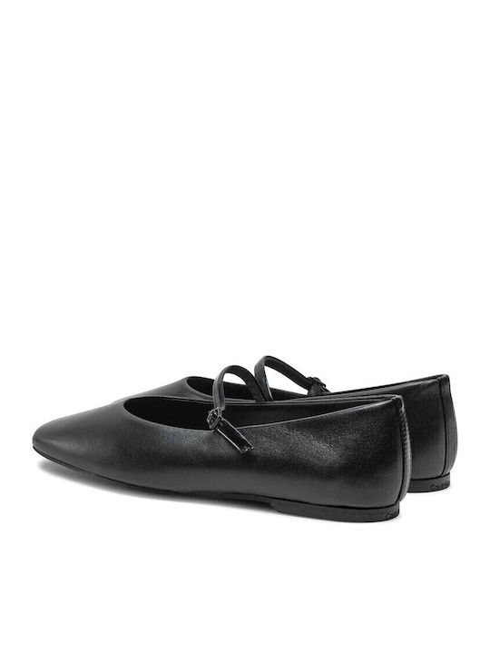 Damen Ballerinas in Schwarz Farbe