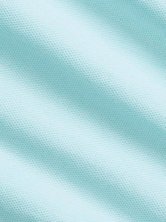 Long-sleeved Shirt Soft Aqua