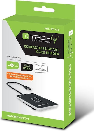 Techly Card Reader USB 2.0 για microSD/MemoryStick/CompactFlash