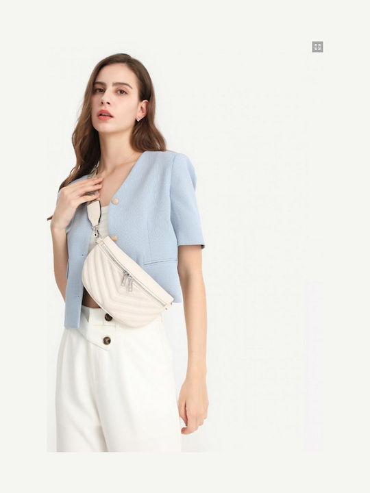 Damentasche Crossbody Beigefarbene