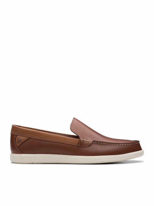 Clarks BRATTON LOAFER Ανδρικά Μοκασίνια Καφέ
