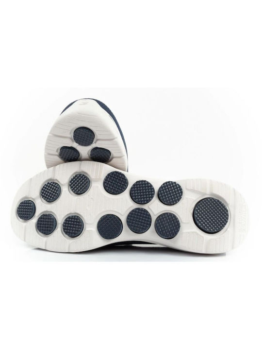 Go Walk Women's Canvas Slip-Ons Navy Blue