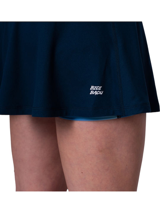 Bidi Badu Spectrum Printed Wavy Girl's Tennis Skort Dark Blue Blue Aqua
