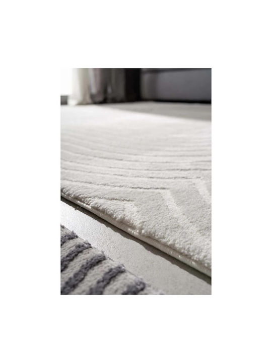 Royal Carpet Organic 565 Teppich Rechteckig Synthetisch,Polyester/Cotton/Leather Cream