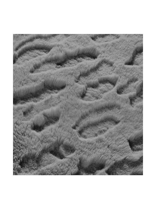 Madi Glacial Χαλί Στρογγυλό Grey Φ150cm
