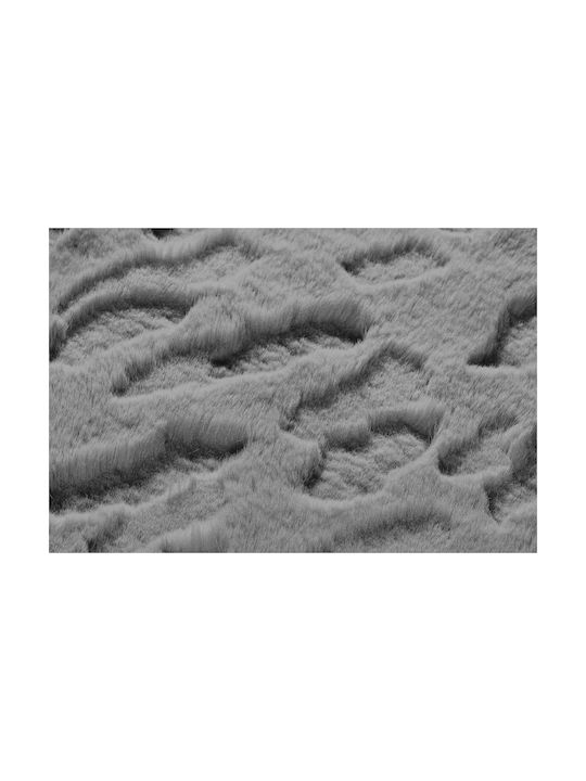 Madi Glacial Χαλί Στρογγυλό Grey Φ150cm