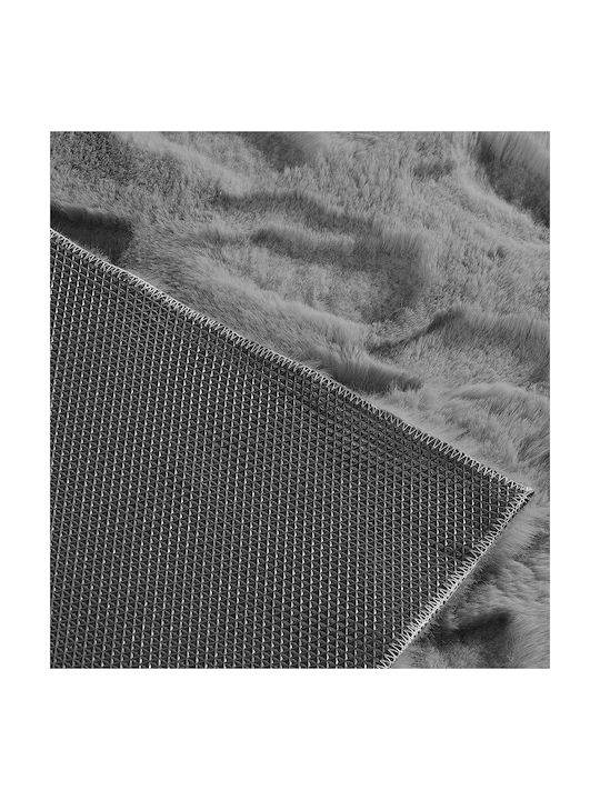 Madi Glacial Αντιολισθητικό Χαλί Ορθογώνιο Grey 133x190cm