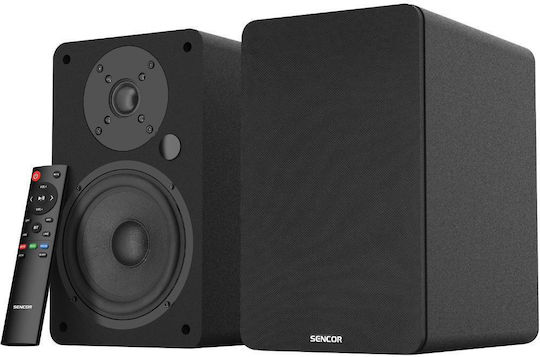 Sencor SMC BS50 Αυτοενισχυόμενα Ηχεία με Bluetooth 100W (Ζεύγος)