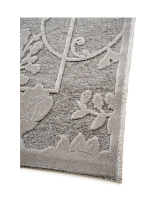 Klonaras Muse 59004 Rug Rectangular Silver Cream