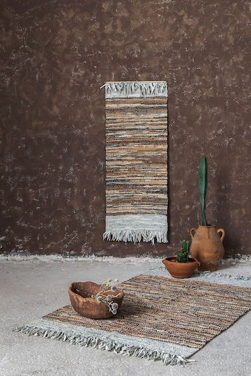 Nima Edin Χαλί Ορθογώνιο με Κρόσια Μπεζ 160x230cm