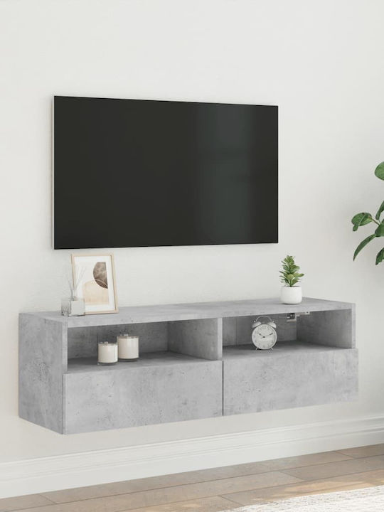 TV Stand Gray 100x30x30cm