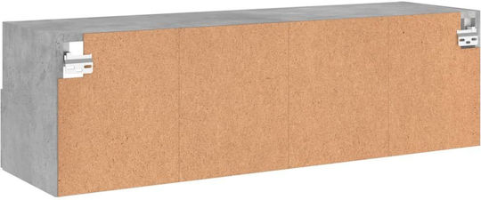 TV Stand Gray 100x30x30cm