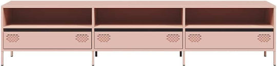 TV-Ständer Aus Metall Rosa M202xT39xH43.5cm