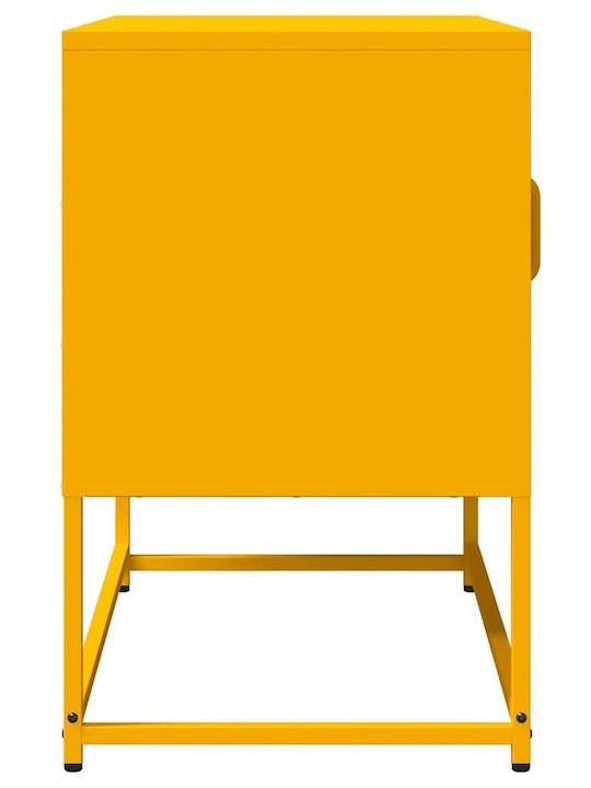TV-Ständer Aus Metall Gelbe Senf Farbe M68xT39xH60.5cm