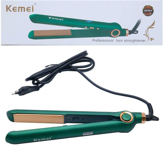 Kemei KM-9916 Πρέσα Μαλλιών με Κεραμικές Πλάκες 45W