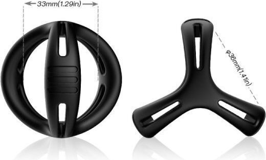 Toyboy Cock Ring Cock Silicon Negru