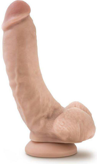 Dr. Skin Mr. Mayor Glass Dildo with Balls and Suction Cup Flesh 23cm