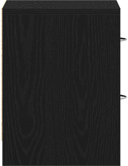 Nachttisch Black oak 40x30x40cm