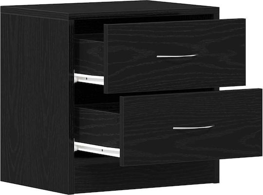 Nachttisch Black oak 40x30x40cm