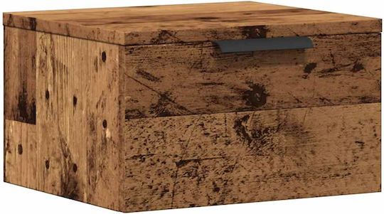 Κομοδίνο Ξύλινο Παλιό ξύλο 34x30x20cm