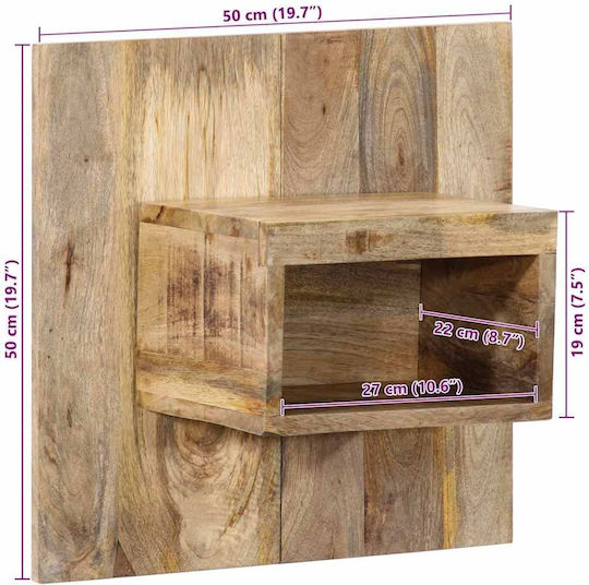 Комод μανγκο 50x27x50см