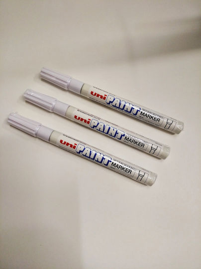 Uni-Ball PX-21 Permanent Marker 0.8mm Weiß