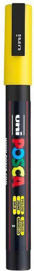 Uni-Ball PC-3M Permanent Marker 1.3mm Yellow