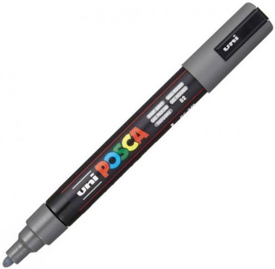 Posca Uni Permanent Marker 2.5mm DARK GREY