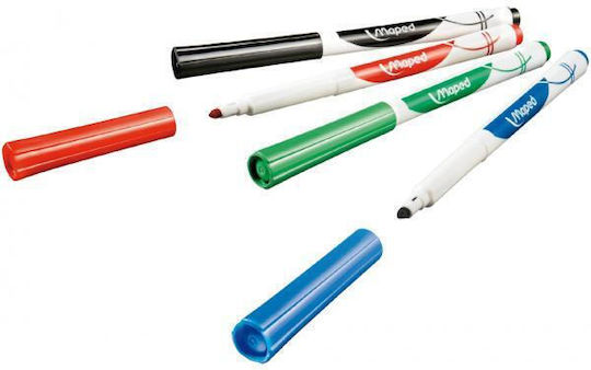 Maped Marker΄Peps Μαρκαδόροι Πίνακα 1.5mm Σετ 4 χρώματα