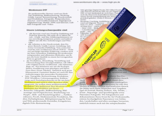 Scope 4 Colors Ecoline Textsurfer Classic Staedtler