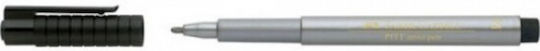 Faber-Castell Pitt Artist Μαρκαδόρος Σχεδίου Ασημί (Silver)